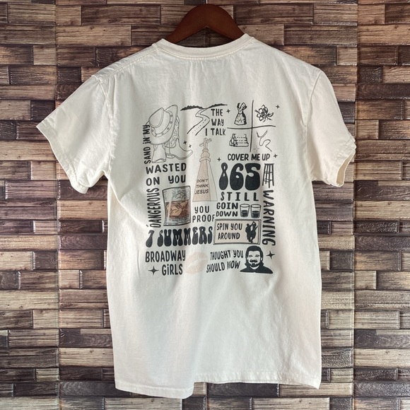 Unisex Medium Gildan Heavy Blend Morgan Wallen Longhorn T Shirt Pre Owned - Picture 3 of 9